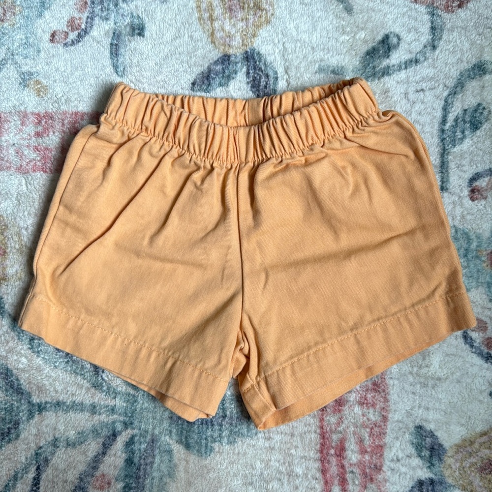 Bella Bliss Boys' Twill Play Short, Mango